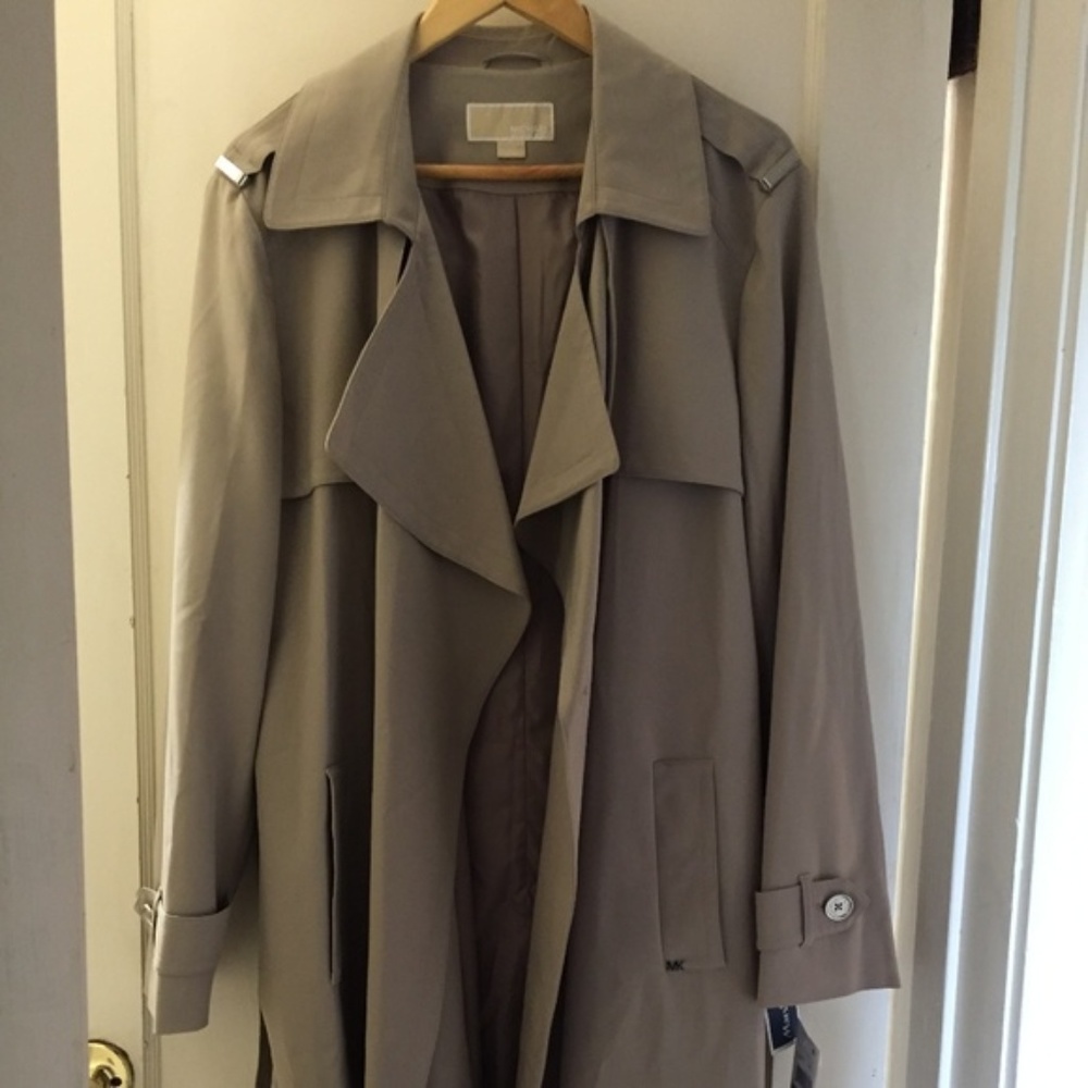 2X Michael Kors Beige Jacket Long Sleeve NEW